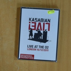 KASABIAN - LIVE AT THE 02 LONDON 15 / 12 / 2011 - DVD