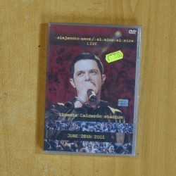 ALEJANDRO SANZ - EL ALMA AL AIRE LIVE - DVD