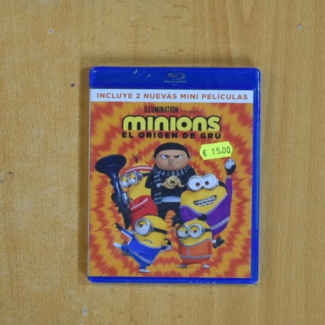 MINIONS EL ORIGEN DE GRU - BLURAY