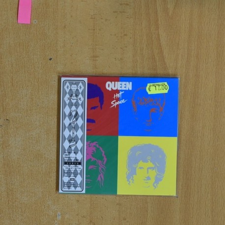 QUEEN - HOT SPACE - ED JAPONESA CD