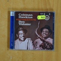 COLEMAN HAWKINS / BEN WEBSTER - ENCOUNTERS - CD