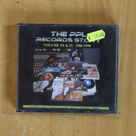 VARIOS - THE PPL RECORDS STORY VOLUME III & IV 1986 / 1990 - CD