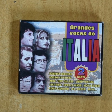 VARIOS - GRANDES VOCES DE ITALIA - 2 CD