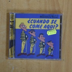 SINIESTRO TOTAL - CUANDO SE COME AQUI - CD