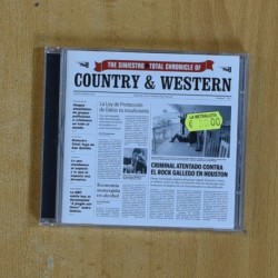 THE SINIESTRO - COUNTRY & WESTERN - CD