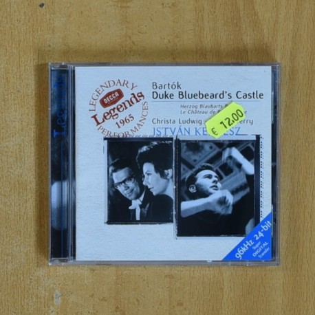 BARTOK - DUKE BLUEBEARDS CASTLE - CD