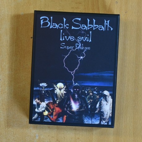 BLACK SABBATH - LIVE EVIL SUPER DELUXE - CD