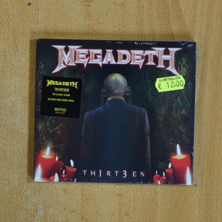 MEGADETH - THIRTEEN - CD