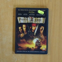 PIRATAS DEL CARIBE LA MALDICION DE LA PERLA NEGRA - DVD