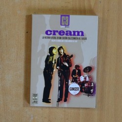 CREAM - LA HISTORIA OFICIAL EN UNA EDICION COLECCIONISTA DE 2 DISCOS - DVD