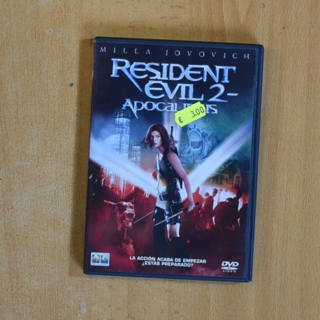 RESIDENT EVIL 2 APOCALIPSIS - DVD