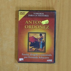 ANTONIO ORDOÑEZ - DVD