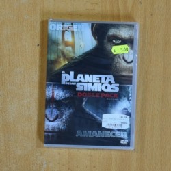 EL PLANETA DE LOS SIMIOS ORIGEN / EL PLANETA DE LOS SIMIOS AMANECER - DVD