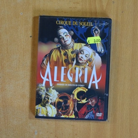 CIRQUEE DU SOLEIL ALEGRIA - DVD