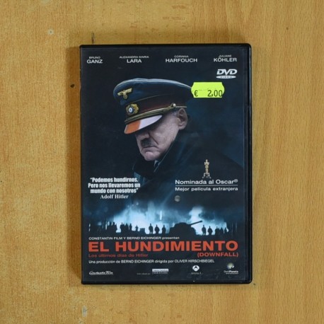 EL HUNDIMIENTO - DVD