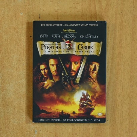 PIRATAS DEL CARIBE LA MALDICION DE LA PERLA NEGRA - DVD