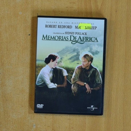 MEMORIAS DE AFRICA - DVD