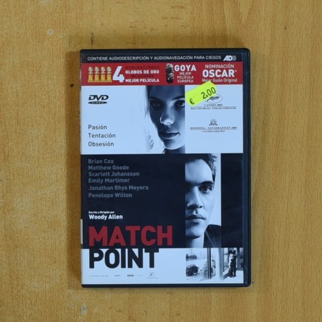 MATCH POINT - DVD