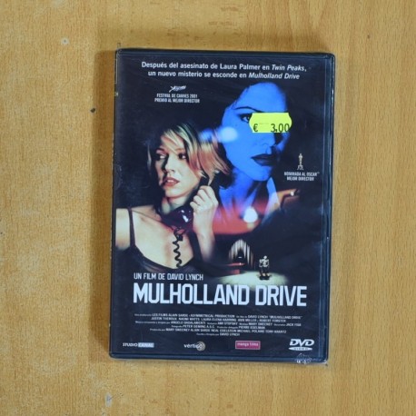 MULHOLLAND DRIVE - DVD