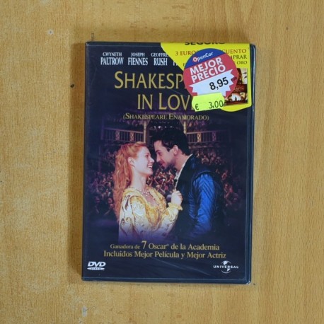 SHAKESPEARE IN LOVE - DVD