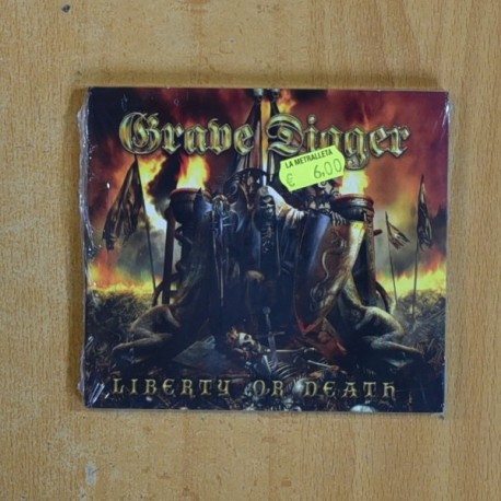 GRAVE DIGGER - LIBERTY OR DEATH - ED JAPONESA CD