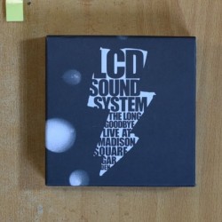 LCD SOUND SYSTEM - THE LONG GOODBYE LIVE AT MADISON SQUARE GARDEN - BOX CD