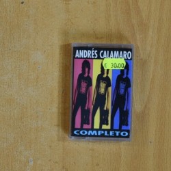 ANDRES CALAMARO - COMPLETO - CASSETTE