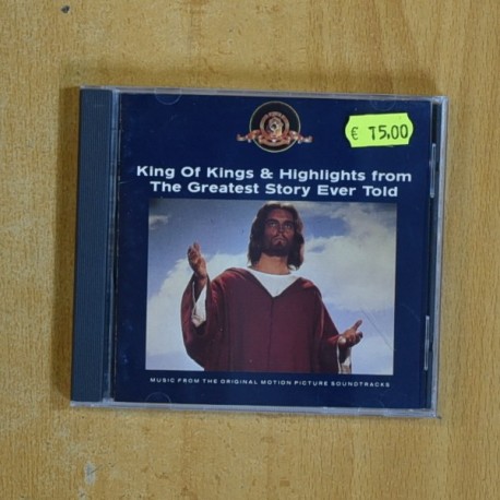 VARIOS - KING OF KINGS & IGHLIGHTS FROM THE GREATEST STORY EVER TOLD - CD