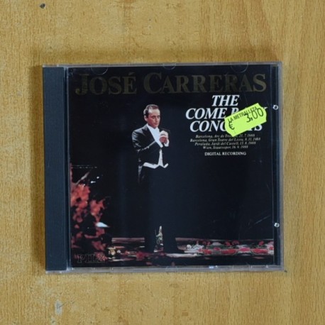 JOSE CARRERAS - THE COME BACK CONCERTS - CD