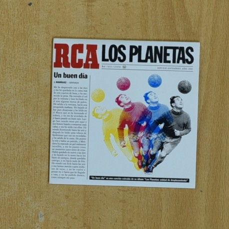 LOS PLANETAS - UN BUEN DIA - CD SINGLE