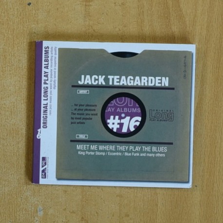 JACK TEAGARDEN - MEET ME WHERE THEY PLAY THE BLUES - CD