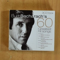 BURT BACHARACH - 60 GREATEST HIT SONGS - 3 CD