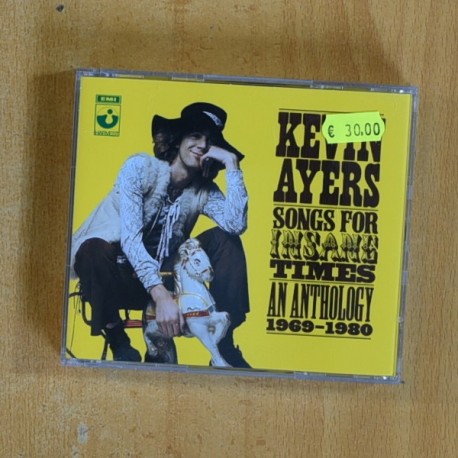 KEVIN AYERS - SONGS FOR INSANE TIMES AN ANTHOLOGY 1969 / 1980 - CD