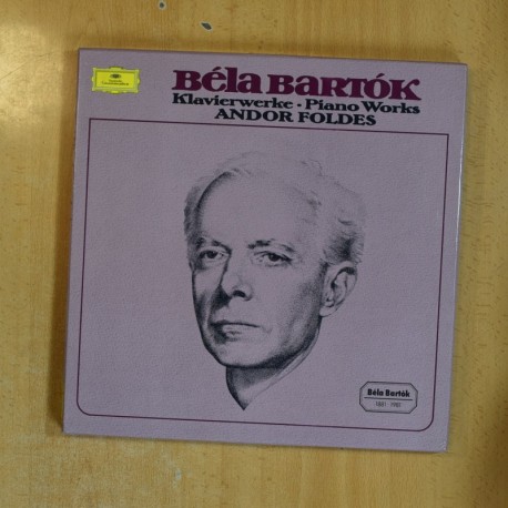 BARTOK - PIANO WORKS - BOX 4 LP + LIBRETO