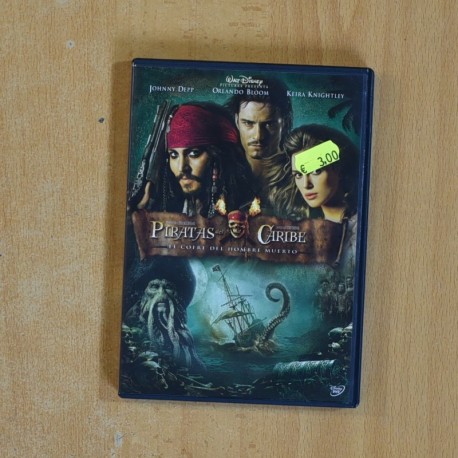 PIRATAS DEL CARIBE EL COFRE DEL HOMBRE MUERTO - DVD