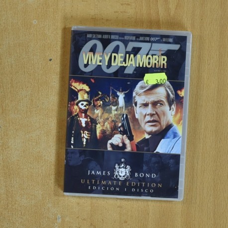 007 VIVE Y DEJA MORIR - DVD