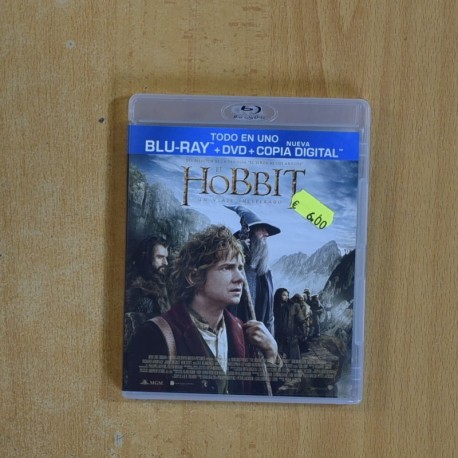 EL HOBBIT UN VIAJE INESPERADO - BLURAY + DVD