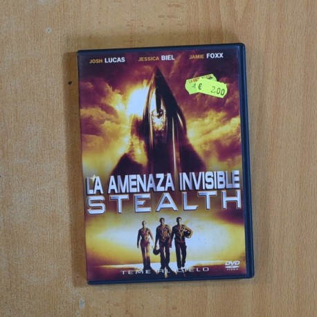 LA AMENAZA INVISIBLE STEALTH - DVD