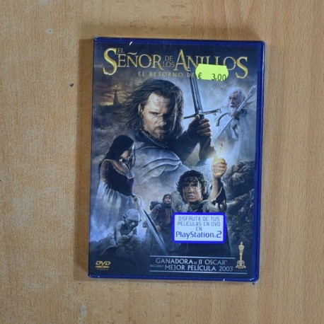 EL SEÑOR DE LOS ANILLOS EL RETORNO DEL REY - DVD