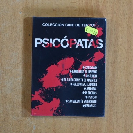 COLECCION PSICOPATAS - DVD