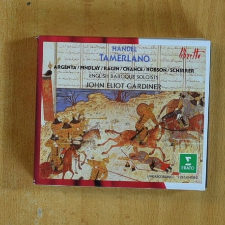 HANDEL - TAMERLANO - CD