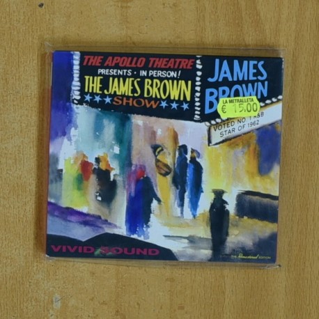 JAMES BROWN - THE APOLLO THEATRE - CD