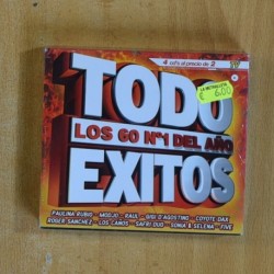 VARIOS - TODO EXITOS LOS 60 N 1 DEL AÑO - 4 CD