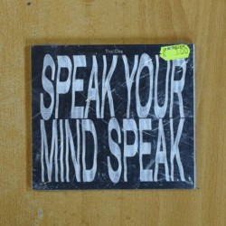 THE DAS - SPEAK YOUR MIND SPEAK - CD