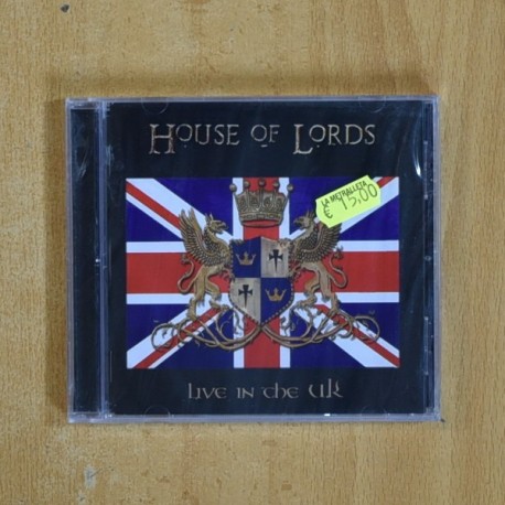 HOUSE OF LORDS - LIVE IN THE UK - CD