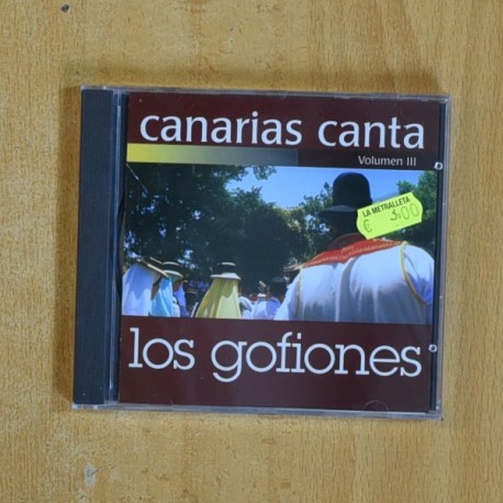 LOS GOFIONES - CANARIAS CANTA VOLUMEN III - CD