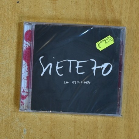 SIETE 70 - LA ESTUPIDEZ - CD