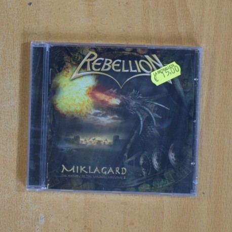 REBELLION - MIKLAGARD - CD