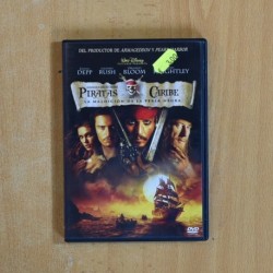 PIRATAS DEL CARIBE LA MALDICION DE LA PERLA NEGRA - DVD