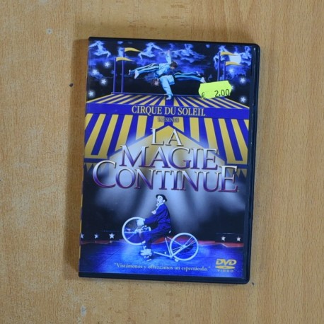 LA MAGIE CONTINUE - DVD